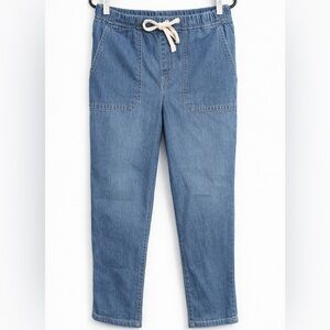 Buffalo David Bitton Elastic Waist Denim Jeans with Drawstring – Size S